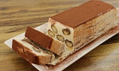 Tiramisu Ice Cream Cake