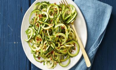 Asian Sesame Zucchini Noodles