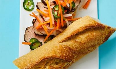 Spicy Banh Mi Sandwiches