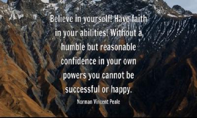 Short inspirational quotes about believing in yourself