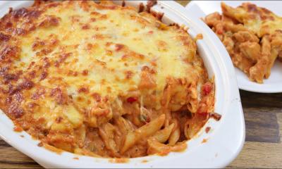 Chicken pasta bake