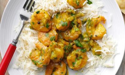 Curry Shrimp and Rice