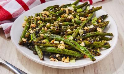 Grilled Green Beans