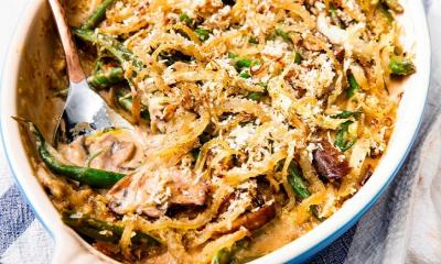 From-Scratch Green Bean Casserole