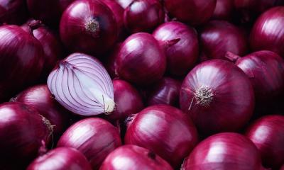Onions (Red) and their nutritional profiles.