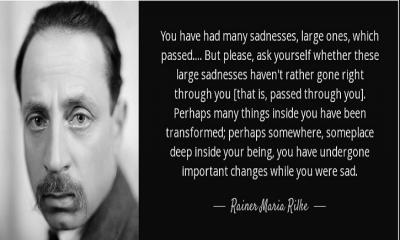 Depression Quotes by Rainer Maria Rilke ( Part 1)