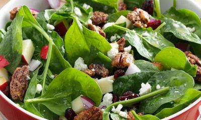 Spinach Apple Salad