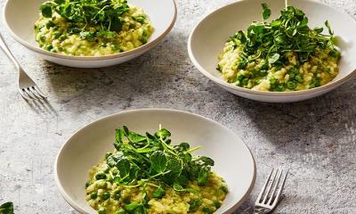 Sweet Pea Risotto