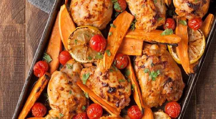 Sheet-Pan Tandoori Chicken