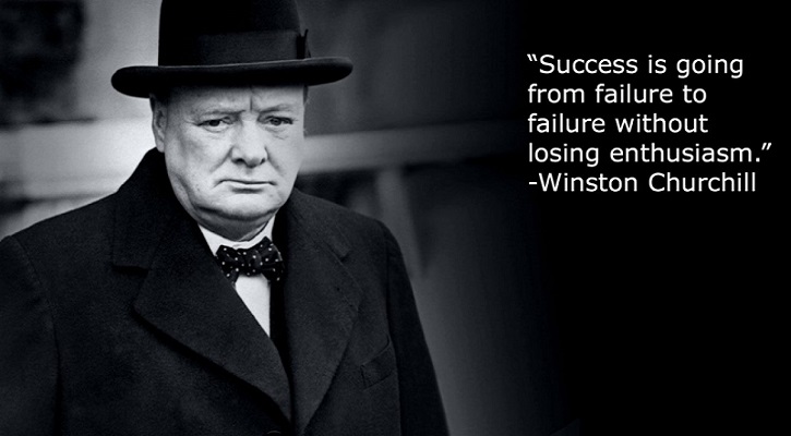 Quotes by Winston Churchill For Success