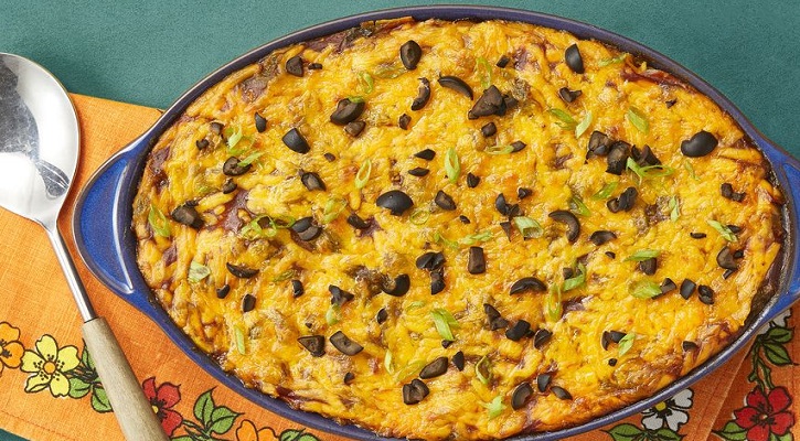 Beef Enchilada Casserole