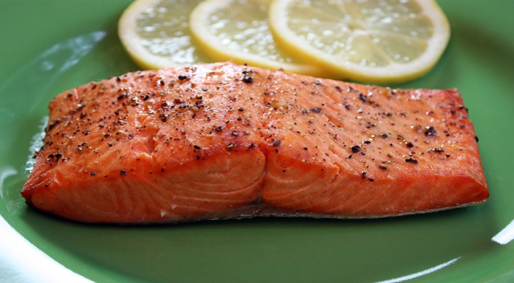 Broiled Salmon