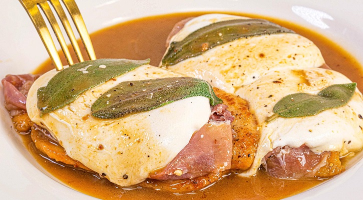 Chicken Saltimbocca