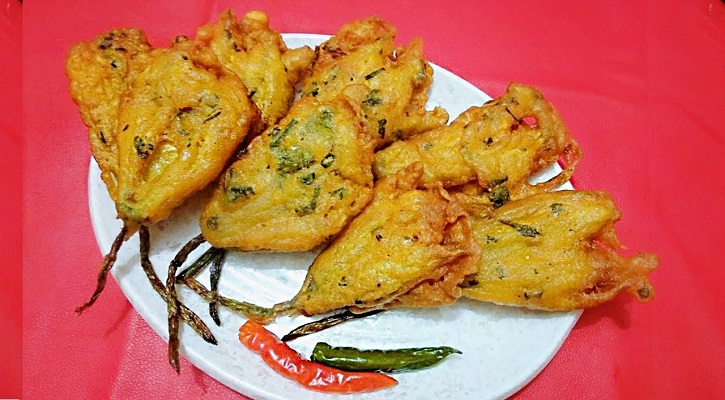 কুমড়া ফুলের মচমচে বড়া