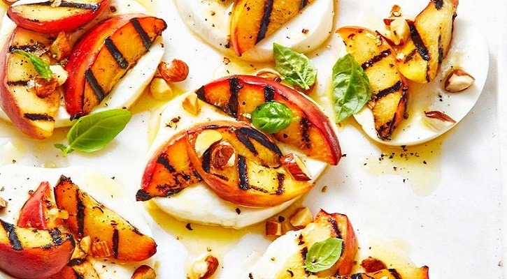 Peach Caprese Salad