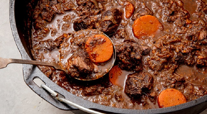 Slow-Cooker Red Wine Beef Stew