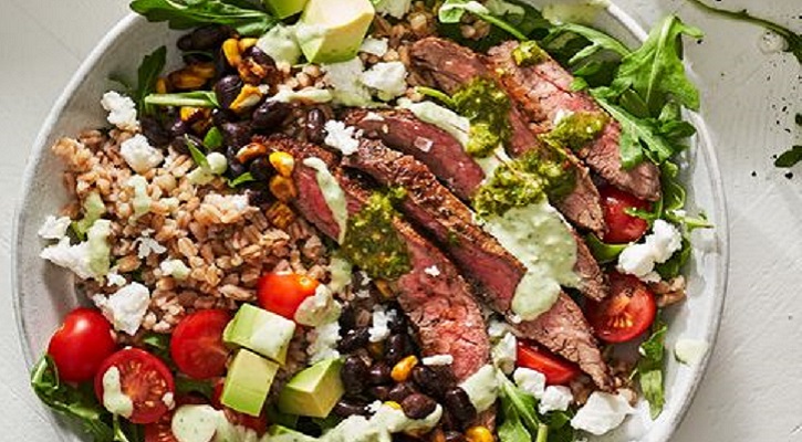 Steak Grain Bowls