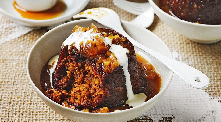 Dessert Recipes - Sticky ginger pudding