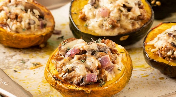 Stuffed Acorn Squash