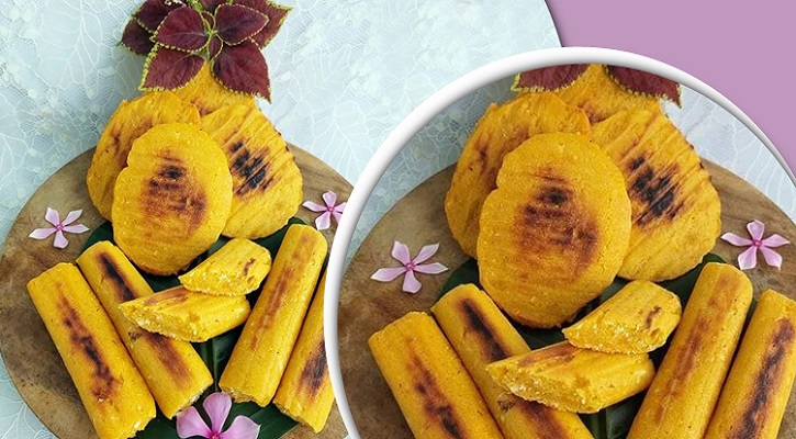 কলা পাতায় তালের পিঠা তৈরির রেসিপি কলা পাতায় তালের পিঠা তৈরির রেসিপি